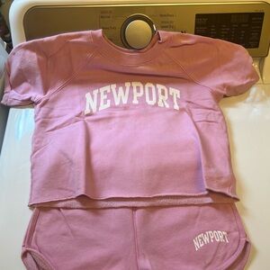 Gap Girls Sz. 10 two-piece Set Pink Newport